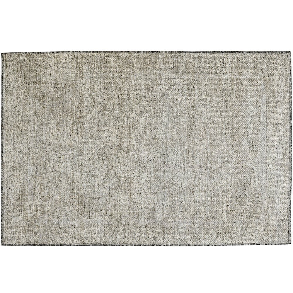 Luxury Washable Indoor/Outdoor Burano Linen 1'8" x 2'6" Rug. Picture 1