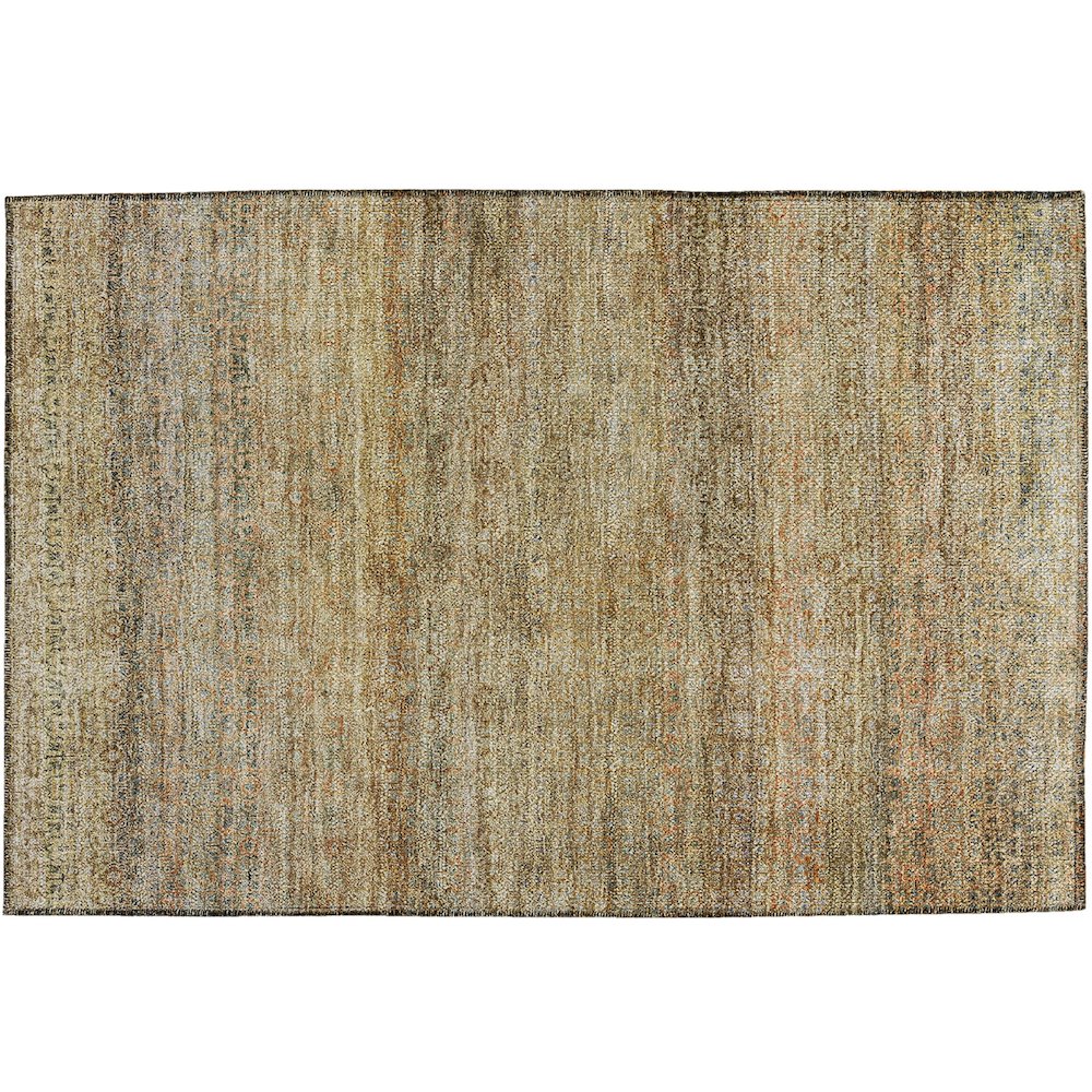 Luxury Washable Indoor/Outdoor Burano Wheat 1'8" x 2'6" Rug. Picture 1