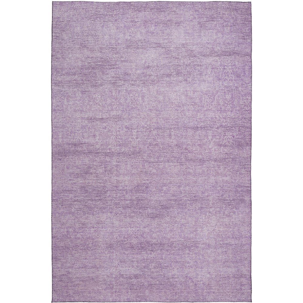 Luxury Washable Indoor/Outdoor Burano Lavender 2'6" x 3'10" Rug. Picture 1