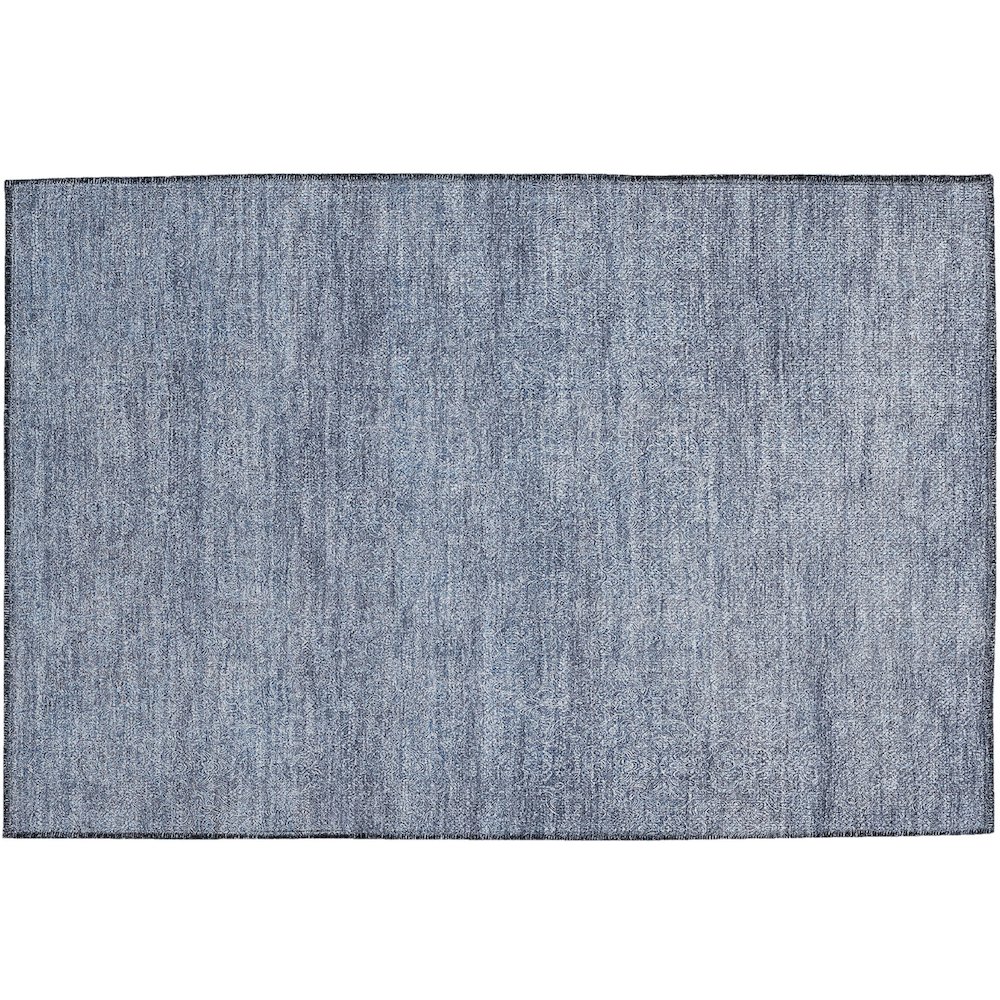 Luxury Washable Indoor/Outdoor Burano Sky 1'8" x 2'6" Rug. Picture 1