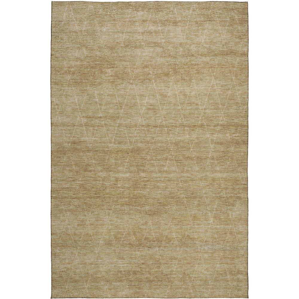 Luxury Washable Indoor/Outdoor Burano Wheat 2'6" x 3'10" Rug. Picture 1