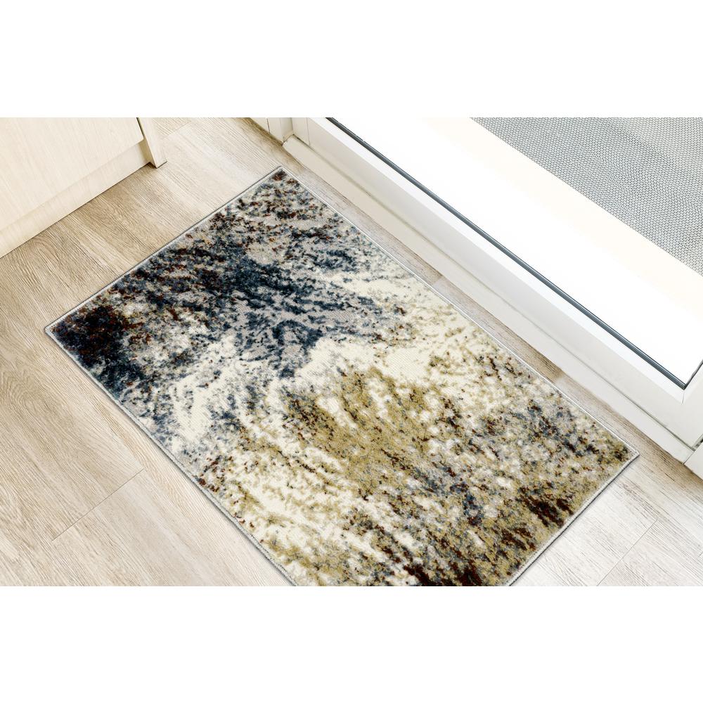 Karma KM17 Multi 1'8" x 2'6" Rug. Picture 2