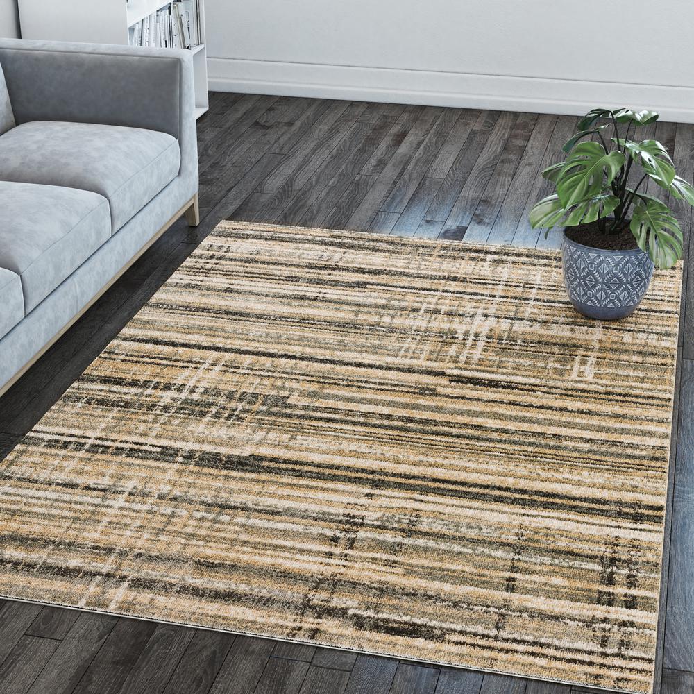 Karma KM8 Grey 3'3" x 5'1" Rug. Picture 2