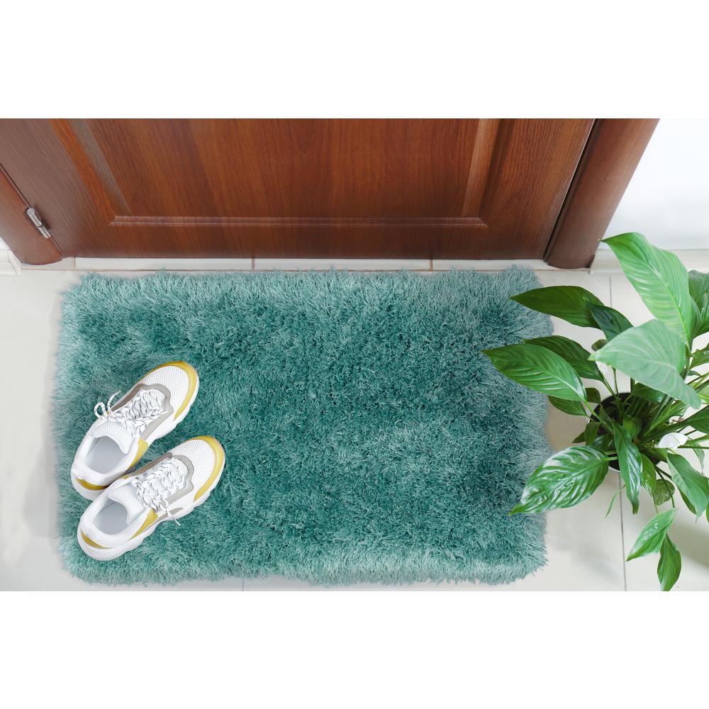 Impact IA100 Teal 2' x 3' Rug. Picture 2