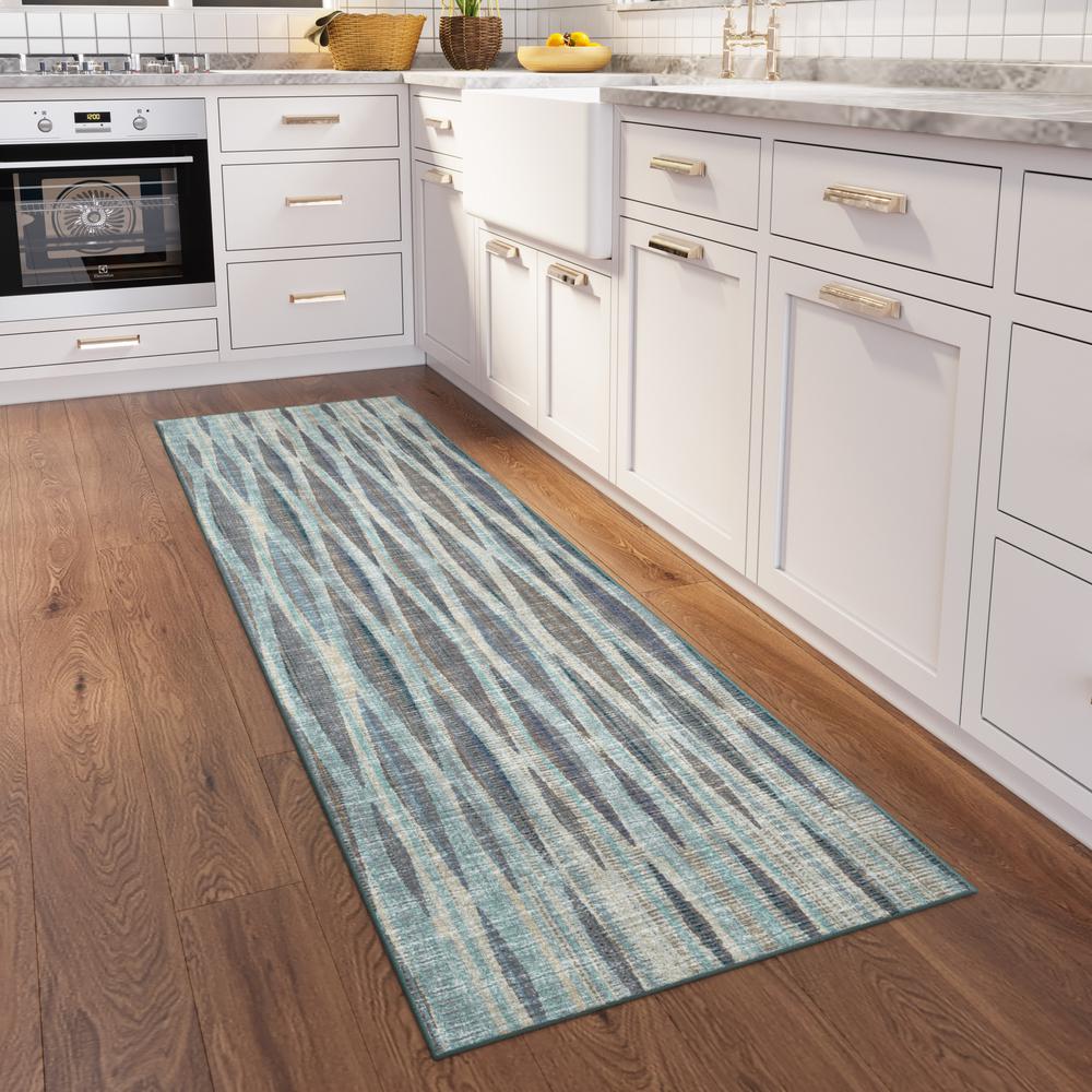 Amador AA1 Mist 2'6" x 8' Runner Rug. Picture 2
