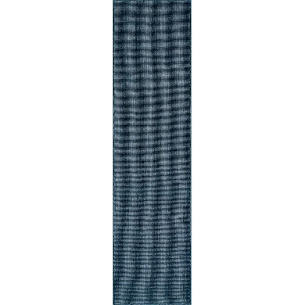 Monaco Sisal MC300 Navy 2'3" x 7'6" Runner Rug. Picture 1
