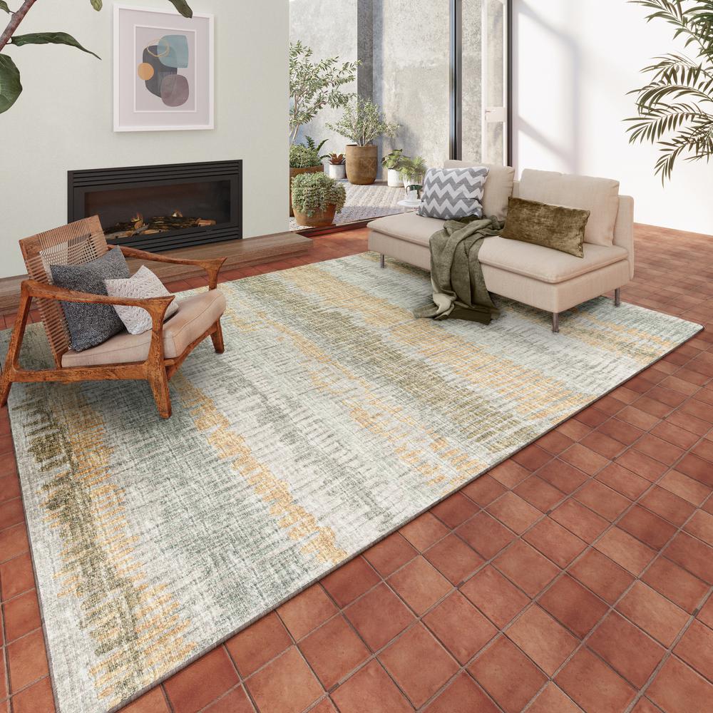 Winslow WL4 Khaki 10' x 14' Rug. Picture 2