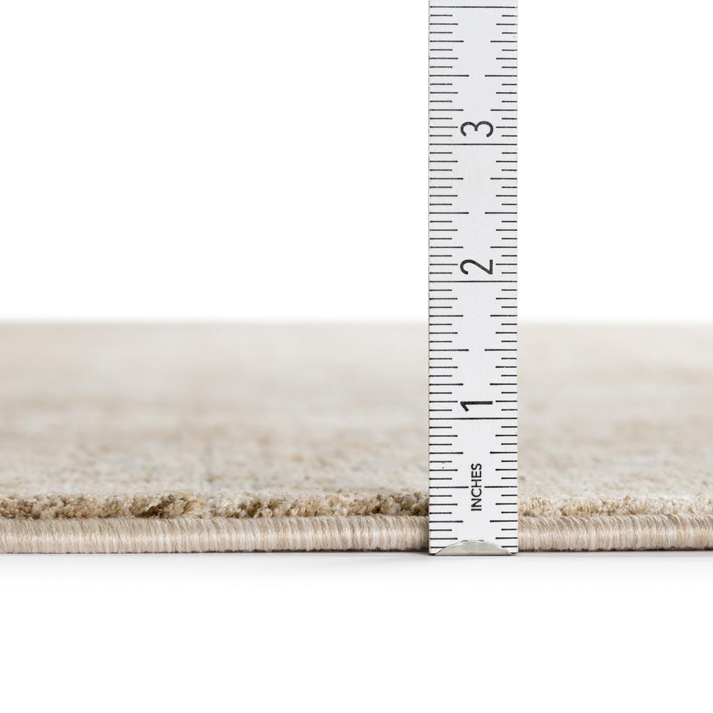 Cyprus CY5 Khaki 1'8" x 2'6" Rug. Picture 3