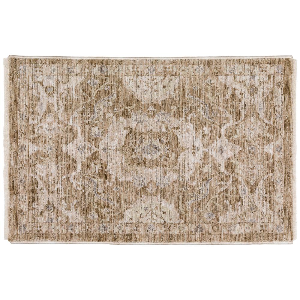Cyprus CY5 Khaki 1'8" x 2'6" Rug. Picture 1
