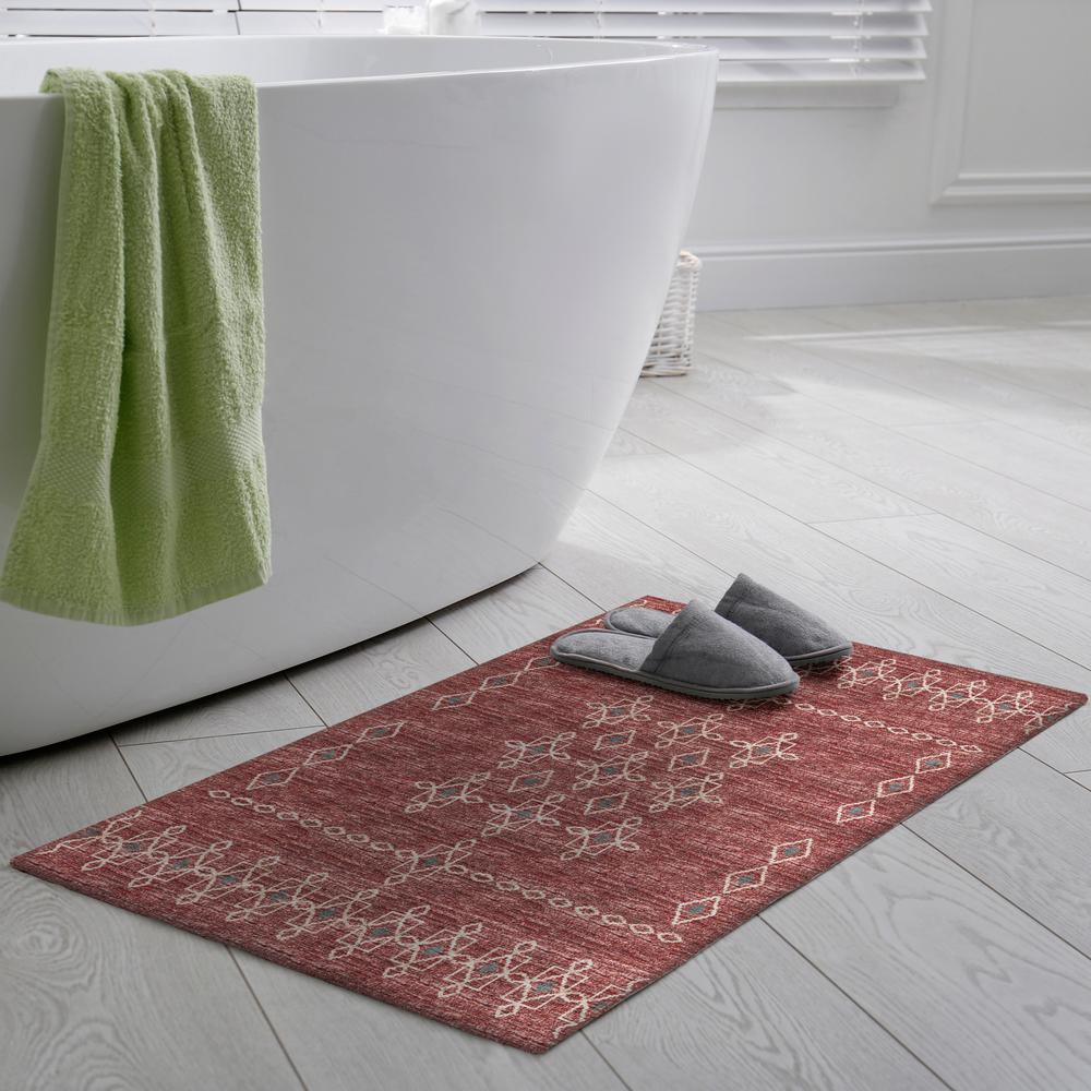 Yuma Canyon Transitional Southwest 1'8" x 2'6" Accent Rug Canyon AYU33. Picture 1