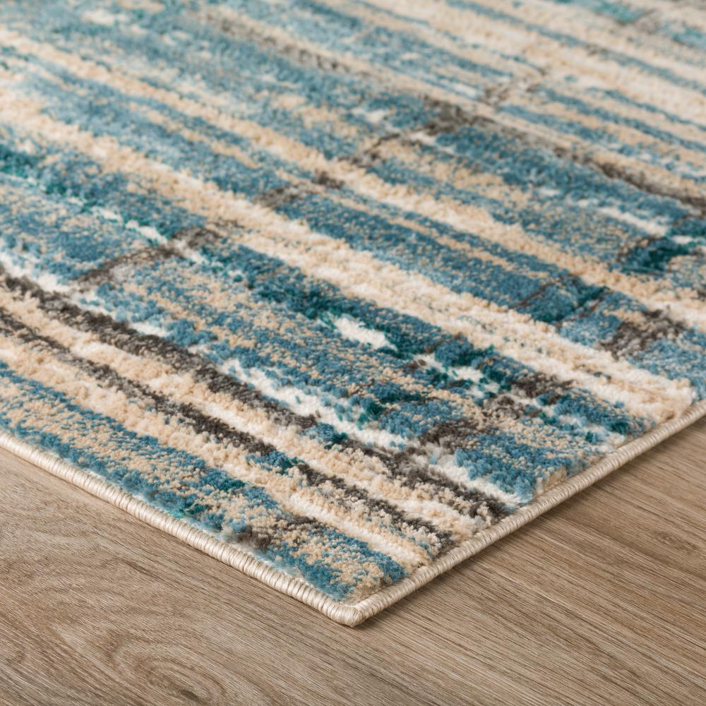 Karma KM8 Blue 1'8" x 2'6" Rug. Picture 4