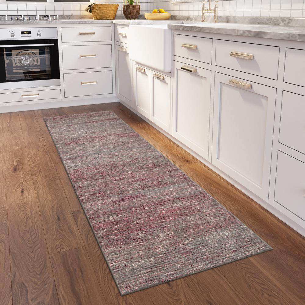 Ciara CR1 Merlot 2'6" x 8' Runner Rug. Picture 2