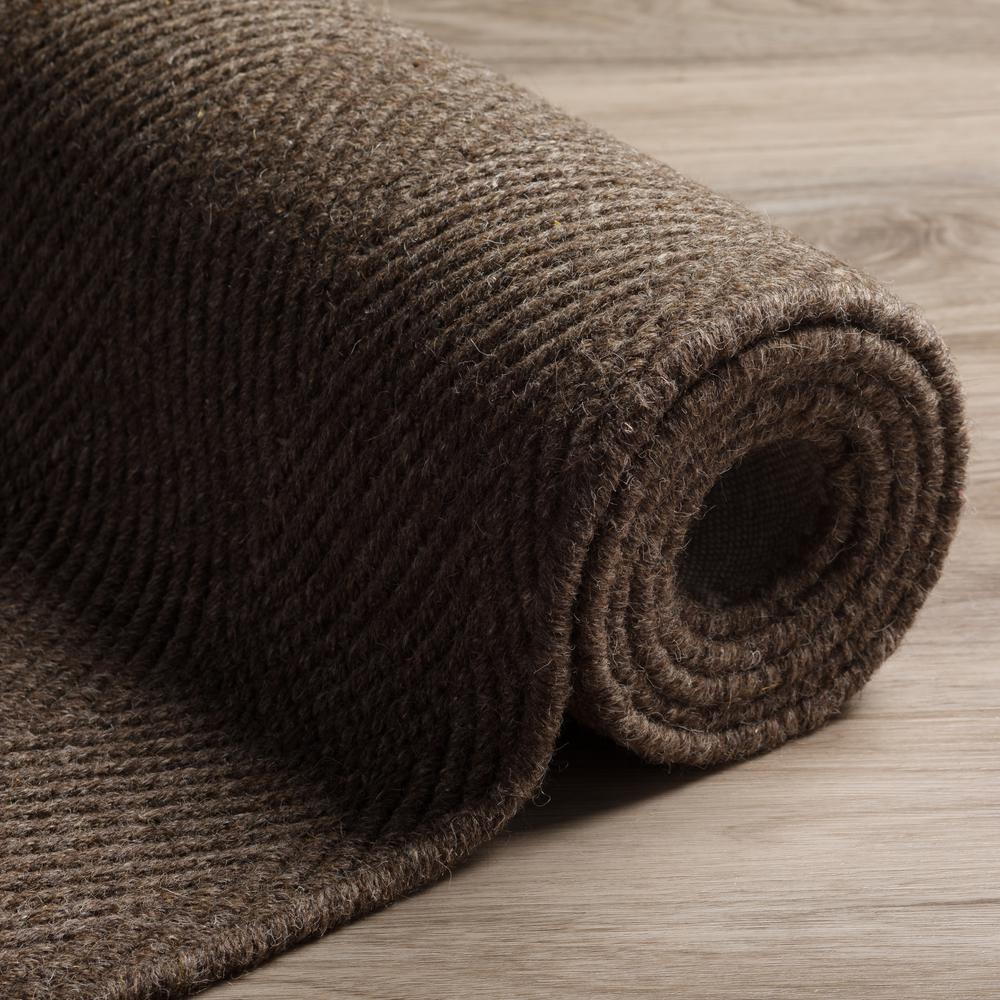 Monaco Sisal MC200 Charcoal 2'3" x 7'6" Runner Rug. Picture 10