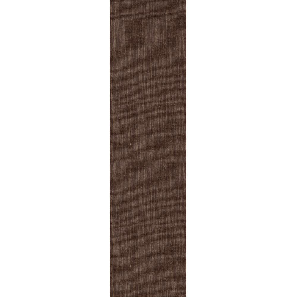 Monaco Sisal MC100 Chocolate 2'3" x 7'6" Runner Rug. Picture 1