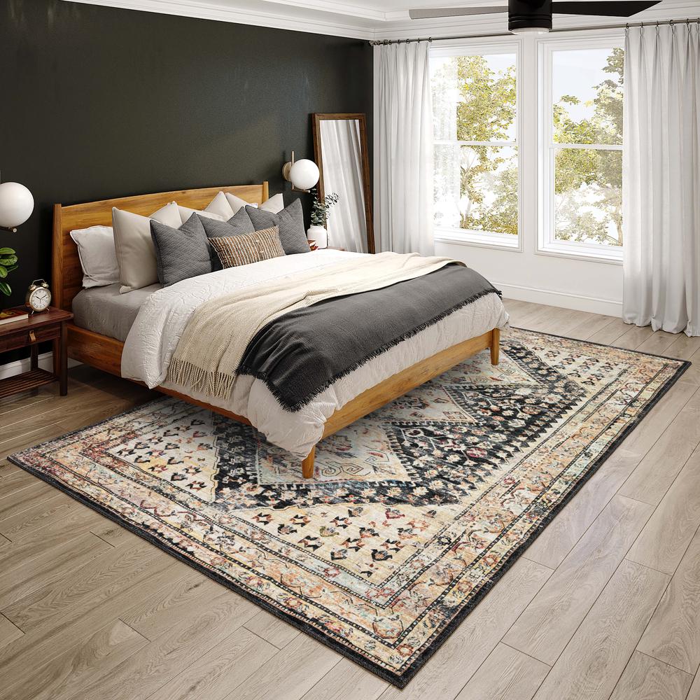 Jericho JC9 Midnight 10' x 14' Rug. Picture 2