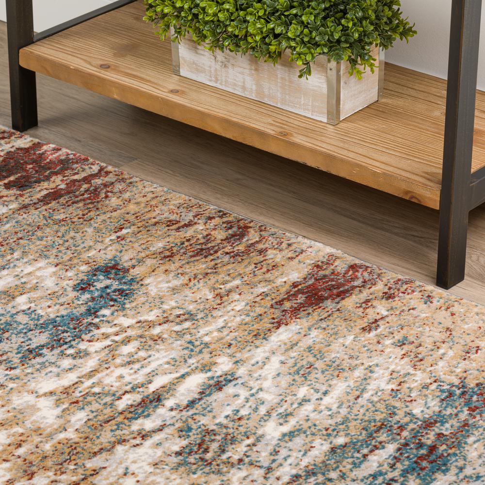 Karma KM17 Multi 1'8" x 2'6" Rug. Picture 9