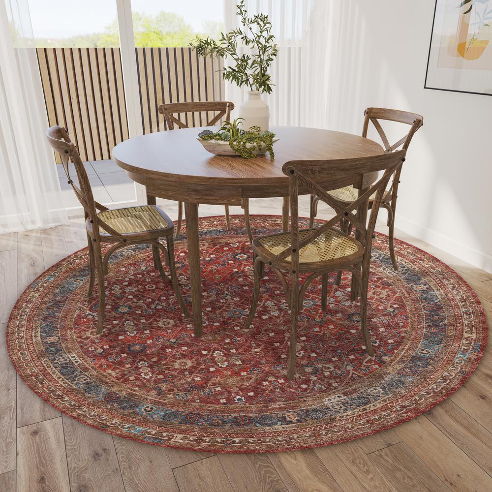 Jericho JC7 Scarlett 10' x 10' Round Rug. Picture 2