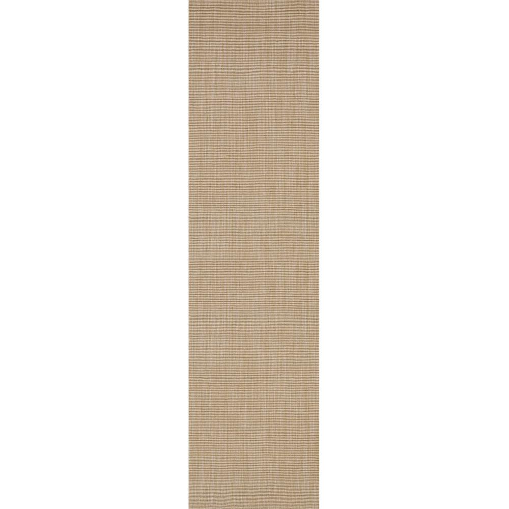 Monaco Sisal MC100 Taupe 2'3" x 7'6" Runner Rug. Picture 1
