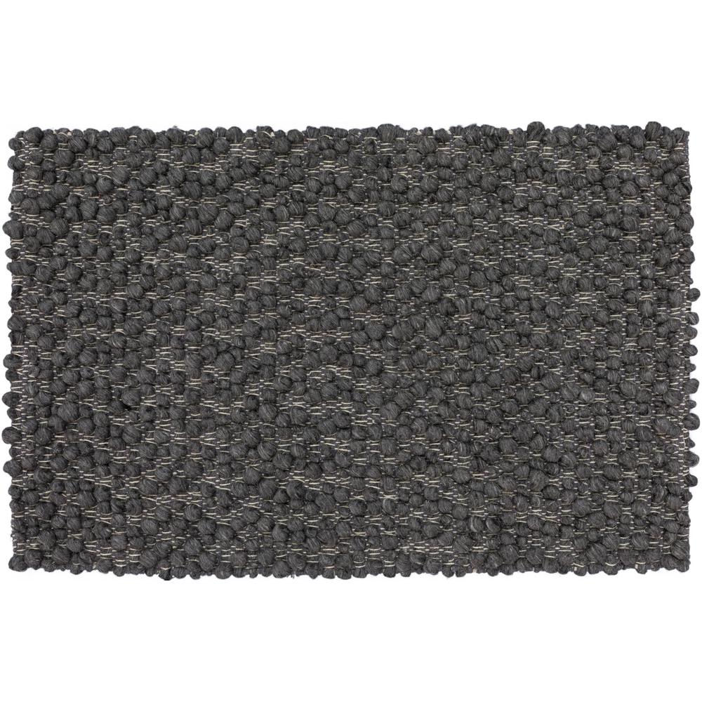 Gorbea GR1 Charcoal 2' x 3' Rug. Picture 1