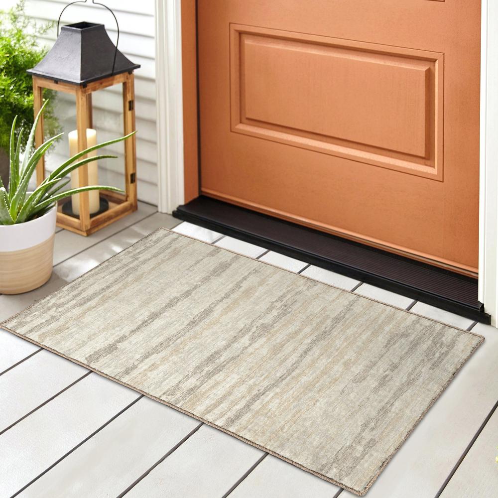 Brisbane BR4 Linen 1'8" x 2'6" Rug. Picture 2