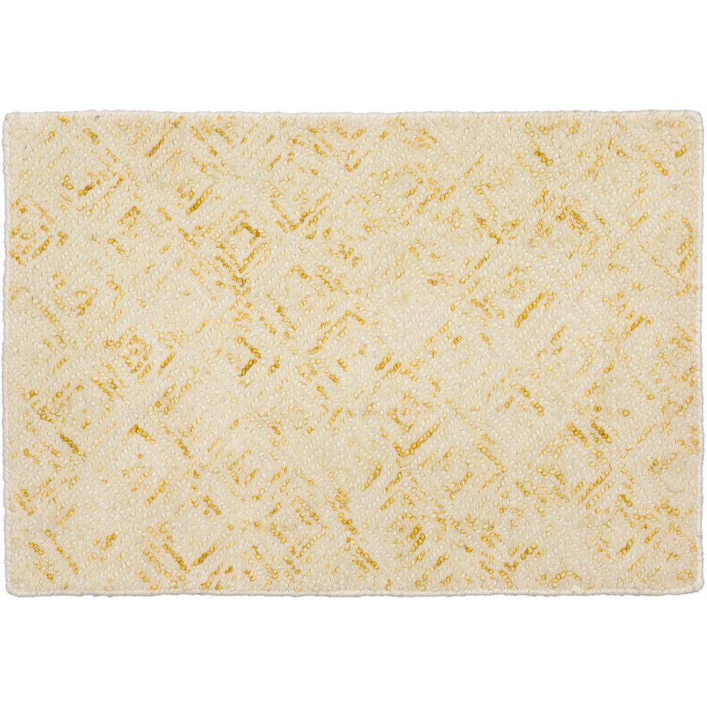 Zoe ZZ1 Gold 2' x 3' Rug. Picture 1