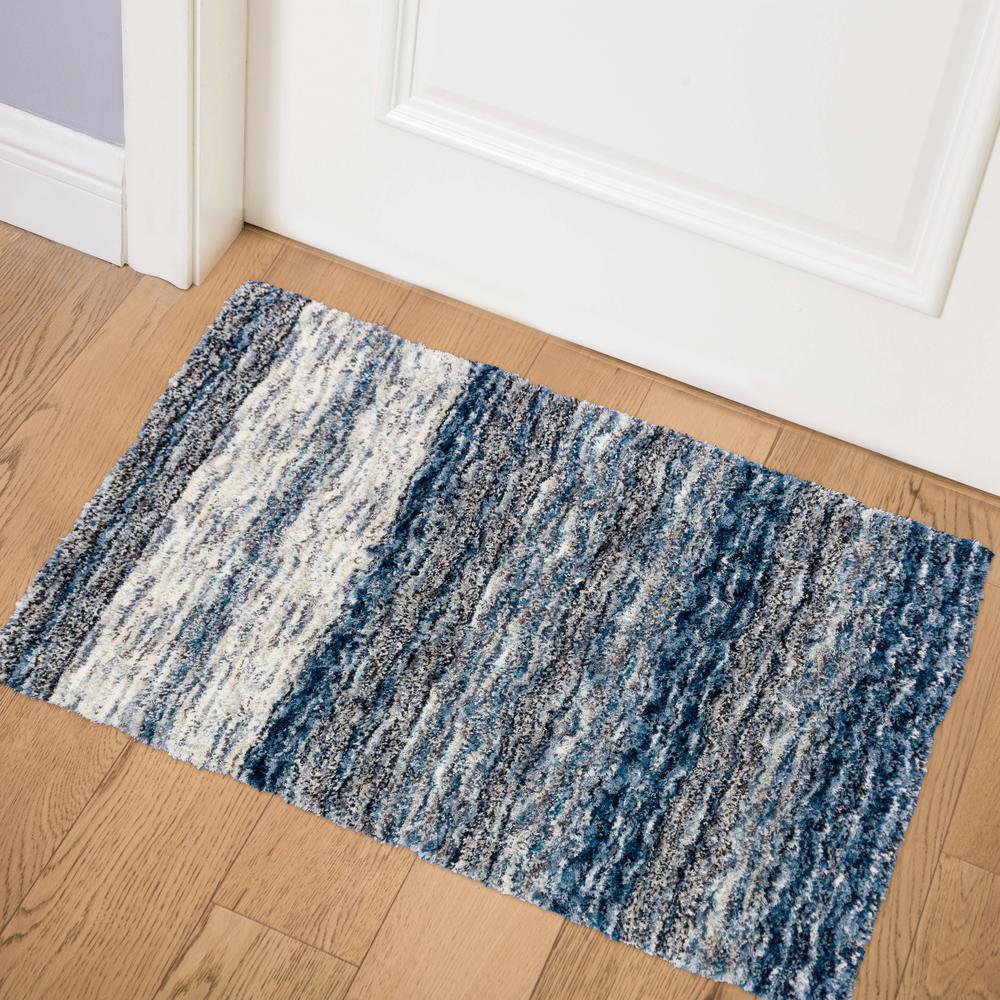 Joplin JP1 Indigo 2' x 3' Rug. Picture 2