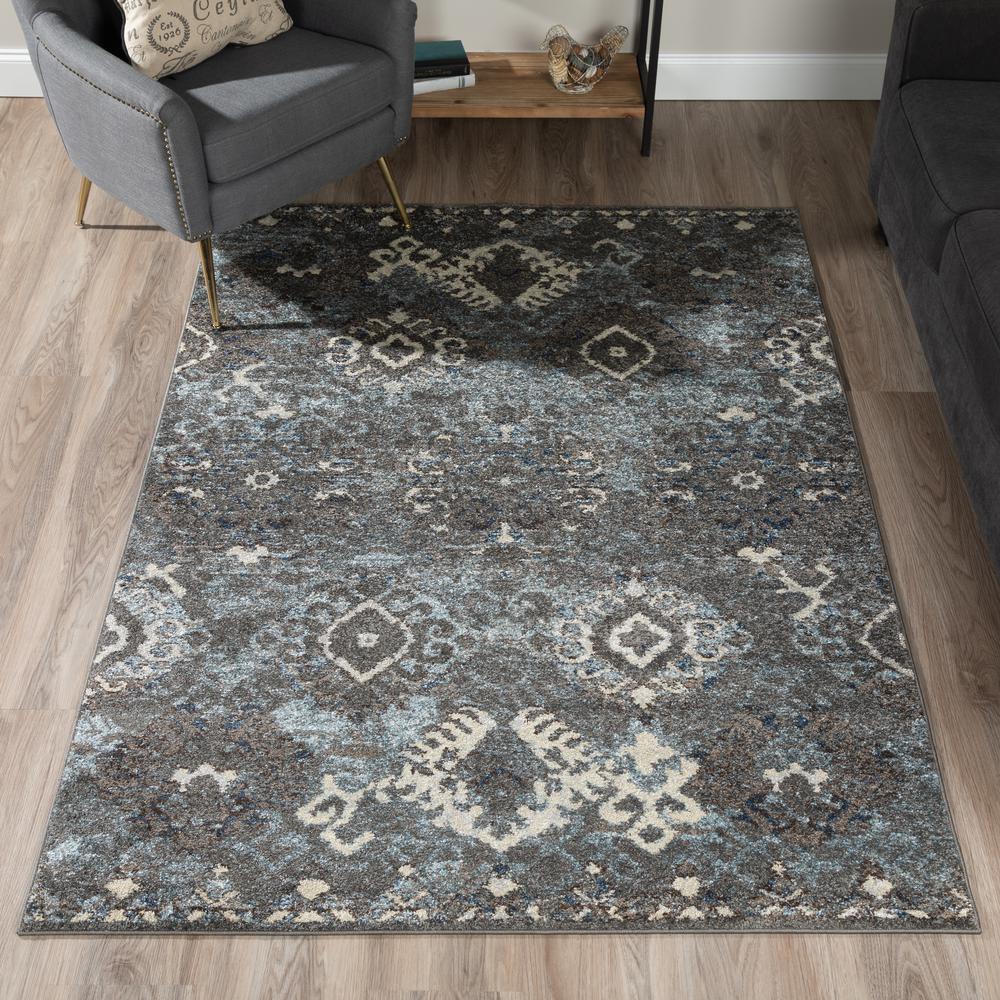 Gala GA10 Steel 3'3" x 5'1" Rug. Picture 2