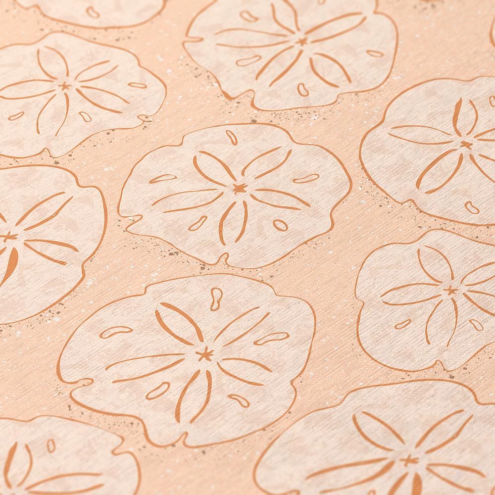 Indoor/Outdoor Seabreeze SZ10 Peach Washable 1'8" x 2'6" Rug. Picture 7