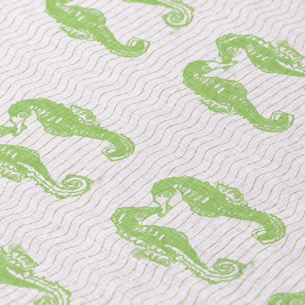 Indoor/Outdoor Seabreeze SZ15 Lime-In Washable 1'8" x 2'6" Rug. Picture 7