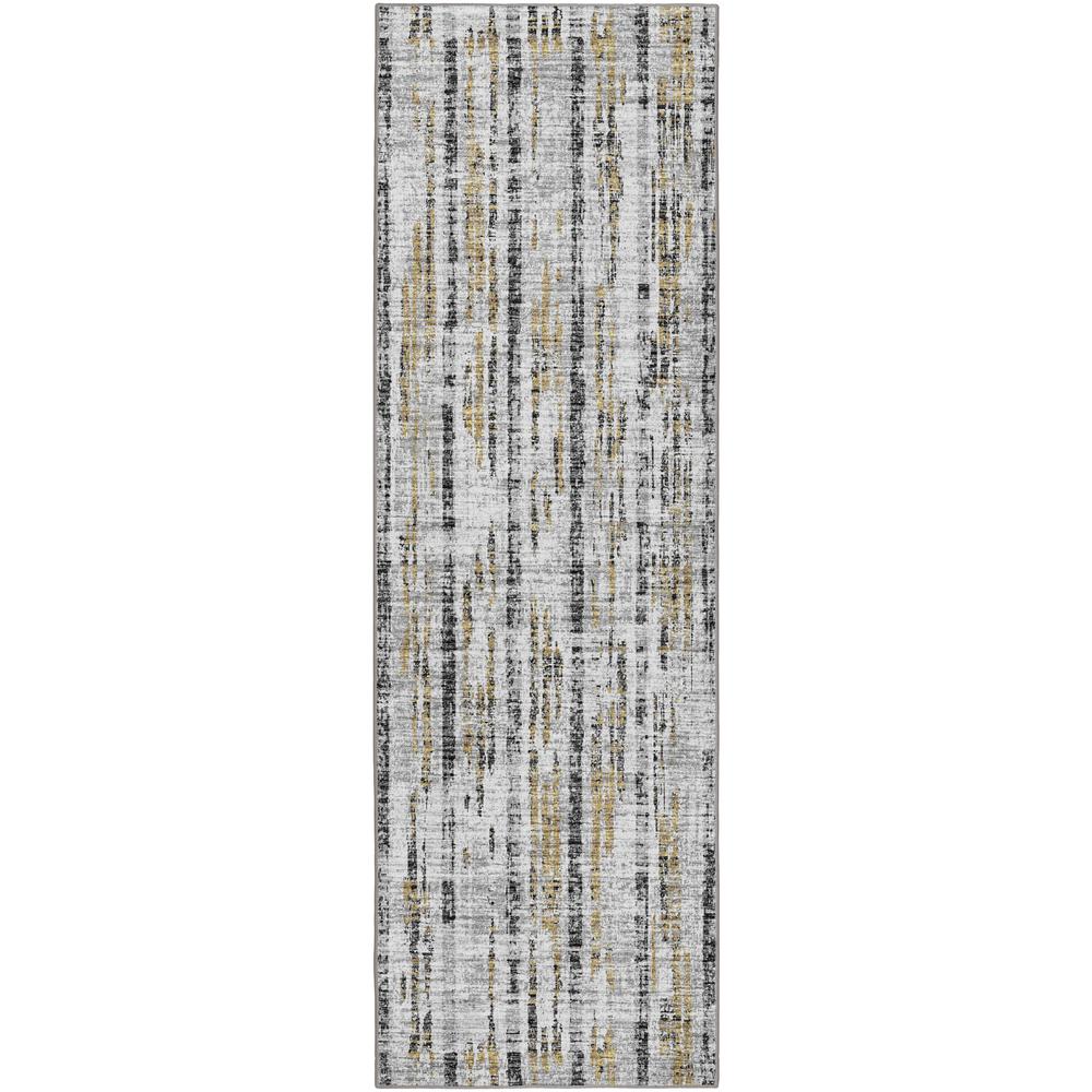 Winslow WL6 Grey 2'6" x 8' Runner Rug. Picture 1