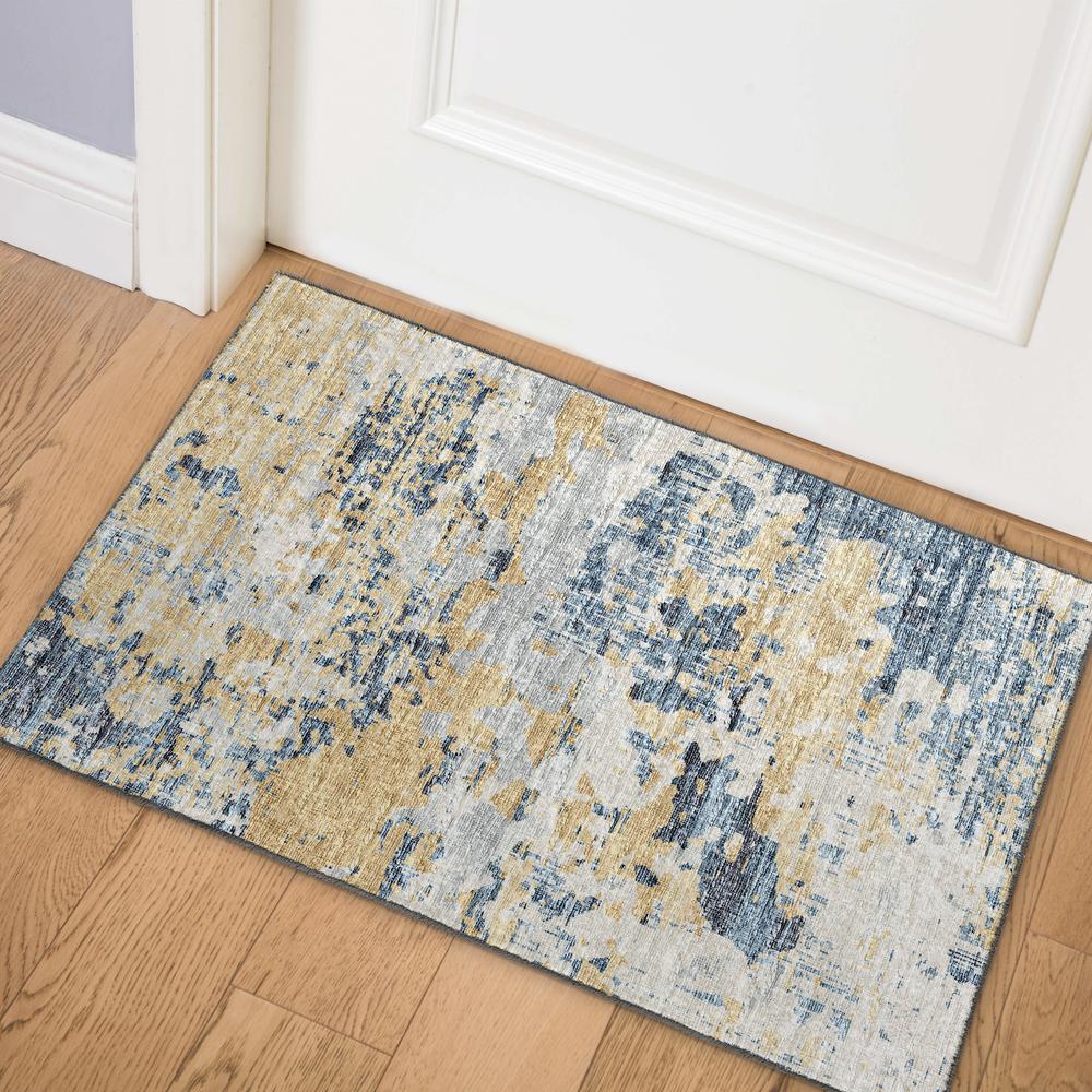 Camberly CM4 Navy 1'8" x 2'6" Rug. Picture 2