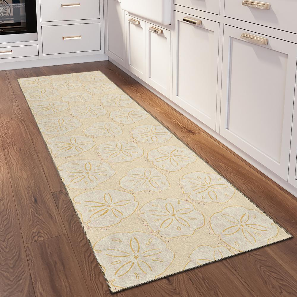 Indoor/Outdoor Surfside ASR40 Sand Washable 2'3" x 7'6" Runner Rug. Picture 2