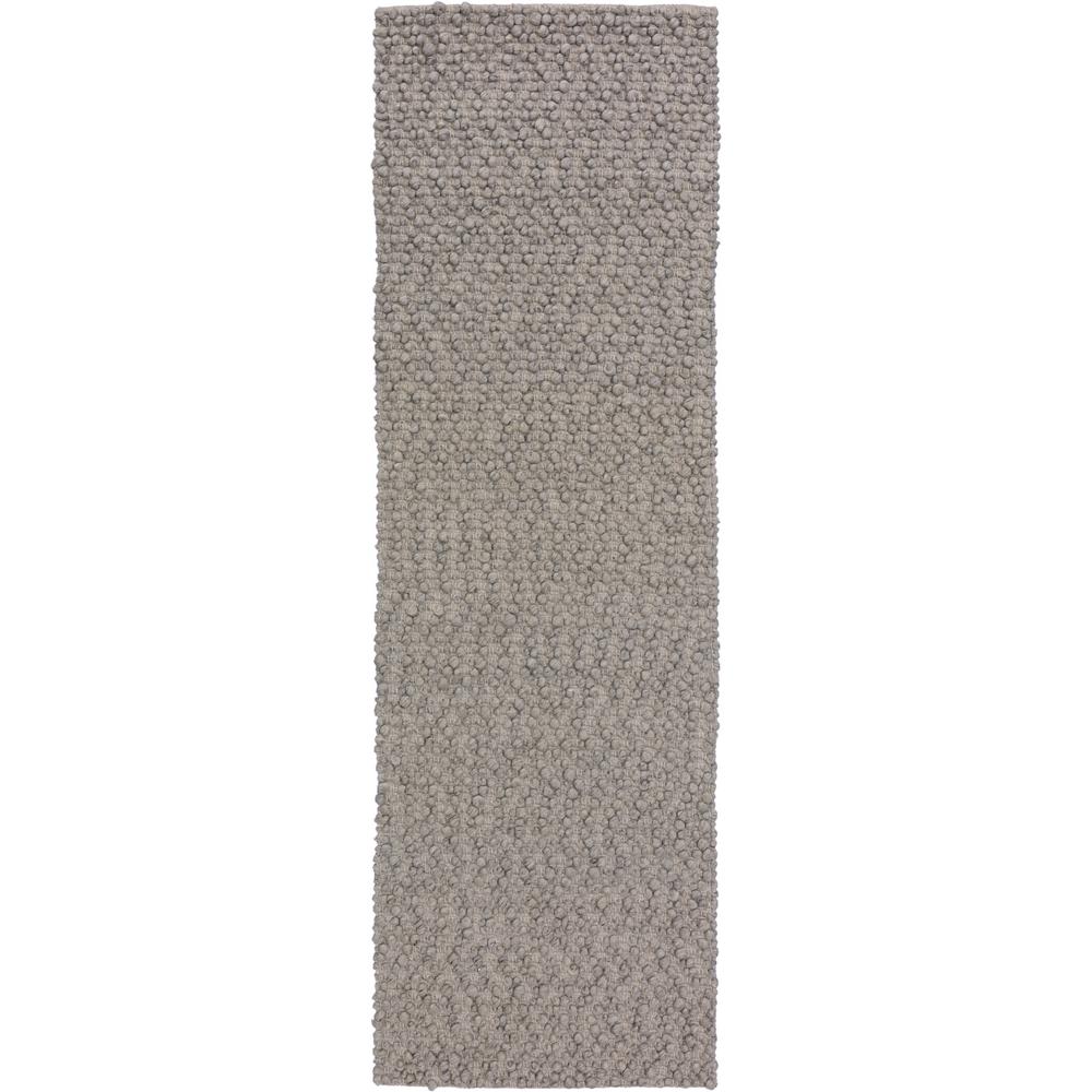 Gorbea GR1 Silver 2'3" x 7'6" Runner Rug. Picture 1