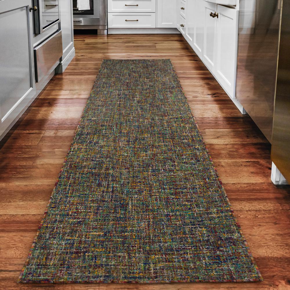 Mateo ME1 Confetti 2'3" x 7'6" Runner Rug. Picture 2