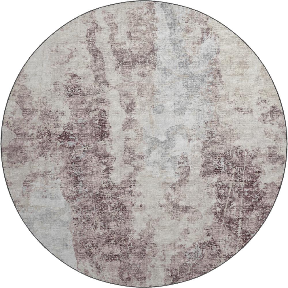Camberly CM3 Mineral Blue 8' x 8' Round Rug. Picture 1