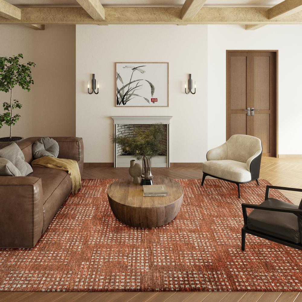 Eleanor Canyon Contemporary Geometric 10' x 14' Area Rug Canyon AER31. Picture 1