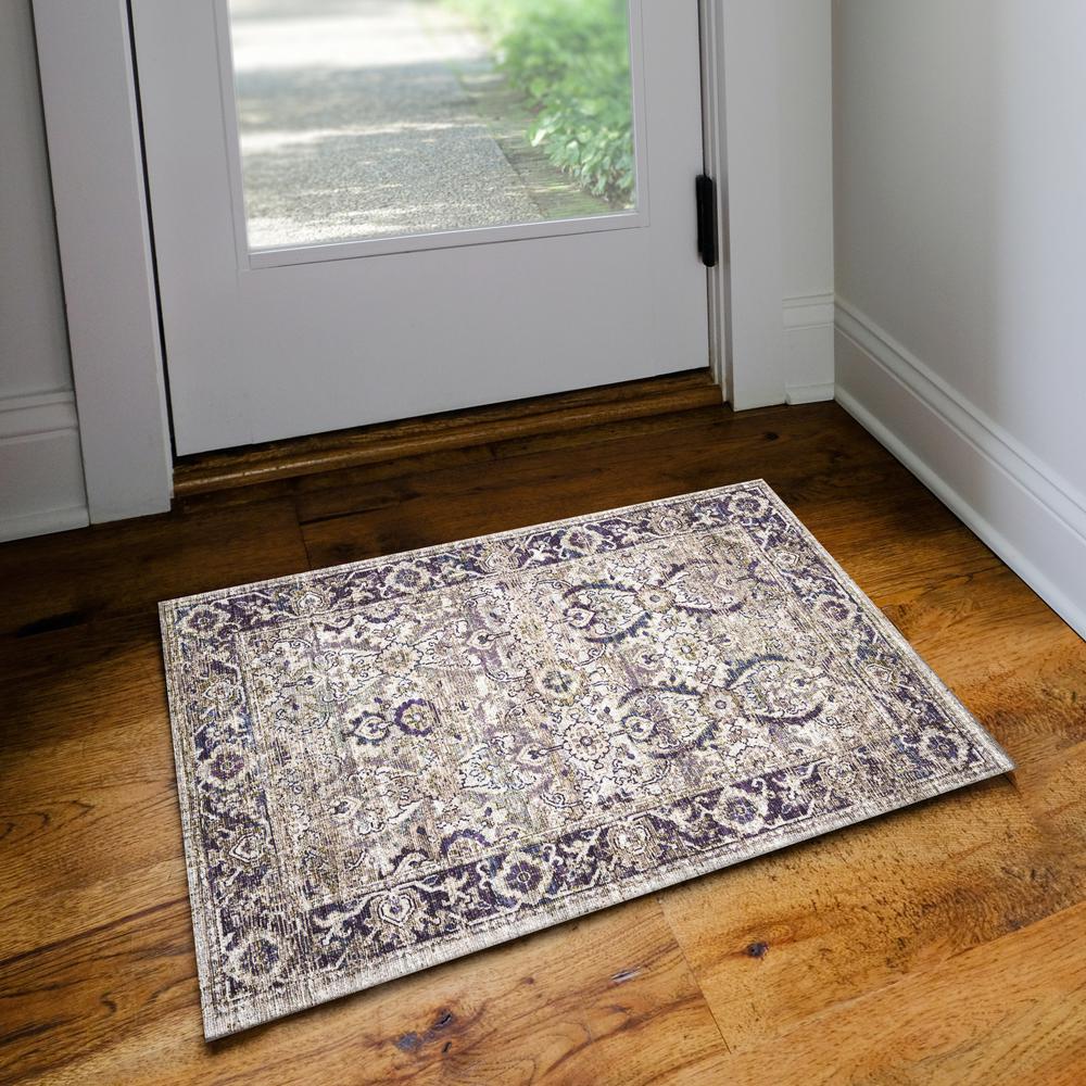 Jericho JC1 Oyster 2' x 3' Rug. Picture 2