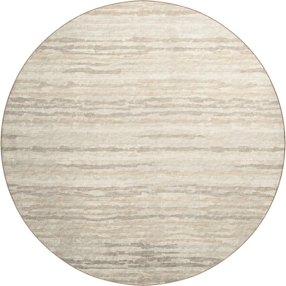 Brisbane BR4 Linen 8' x 8' Round Rug. Picture 1