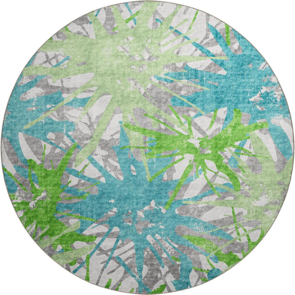 Brisbane BR6 Pacifica 8' x 8' Round Rug. Picture 1