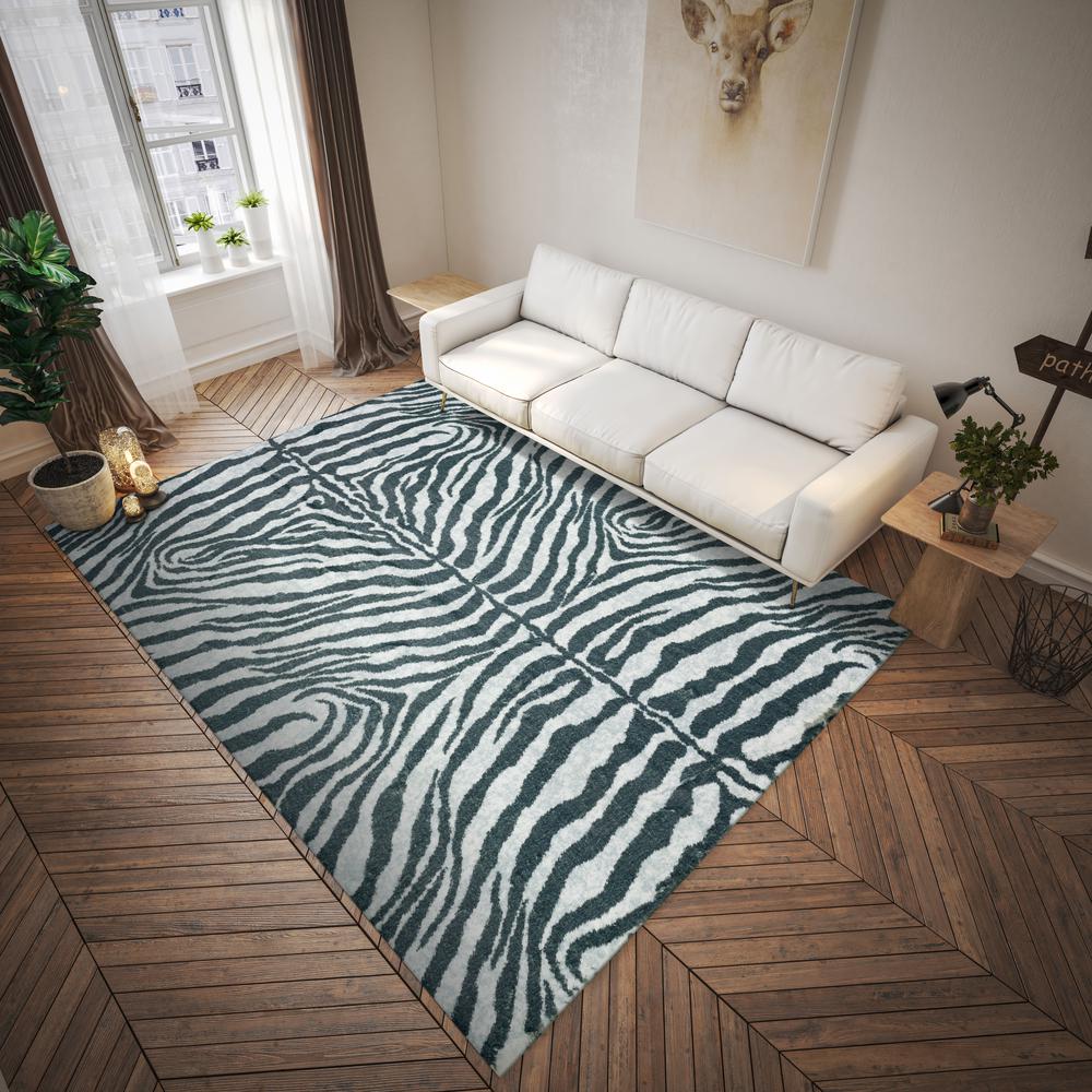 Akina AK1 Flannel 1'8" x 2'6" Rug. Picture 2