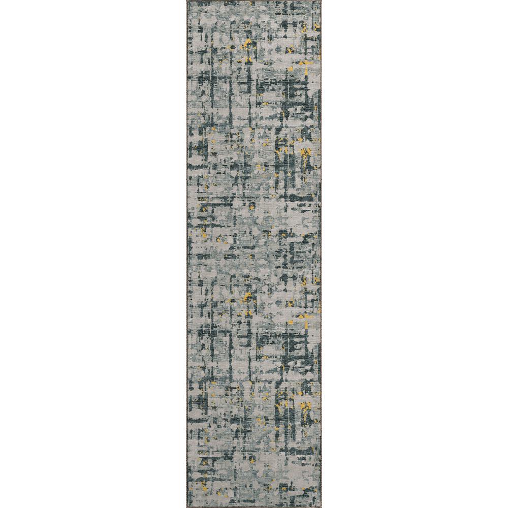 Brisbane BR5 Gold 2'3" x 7'6" Runner Rug. Picture 1