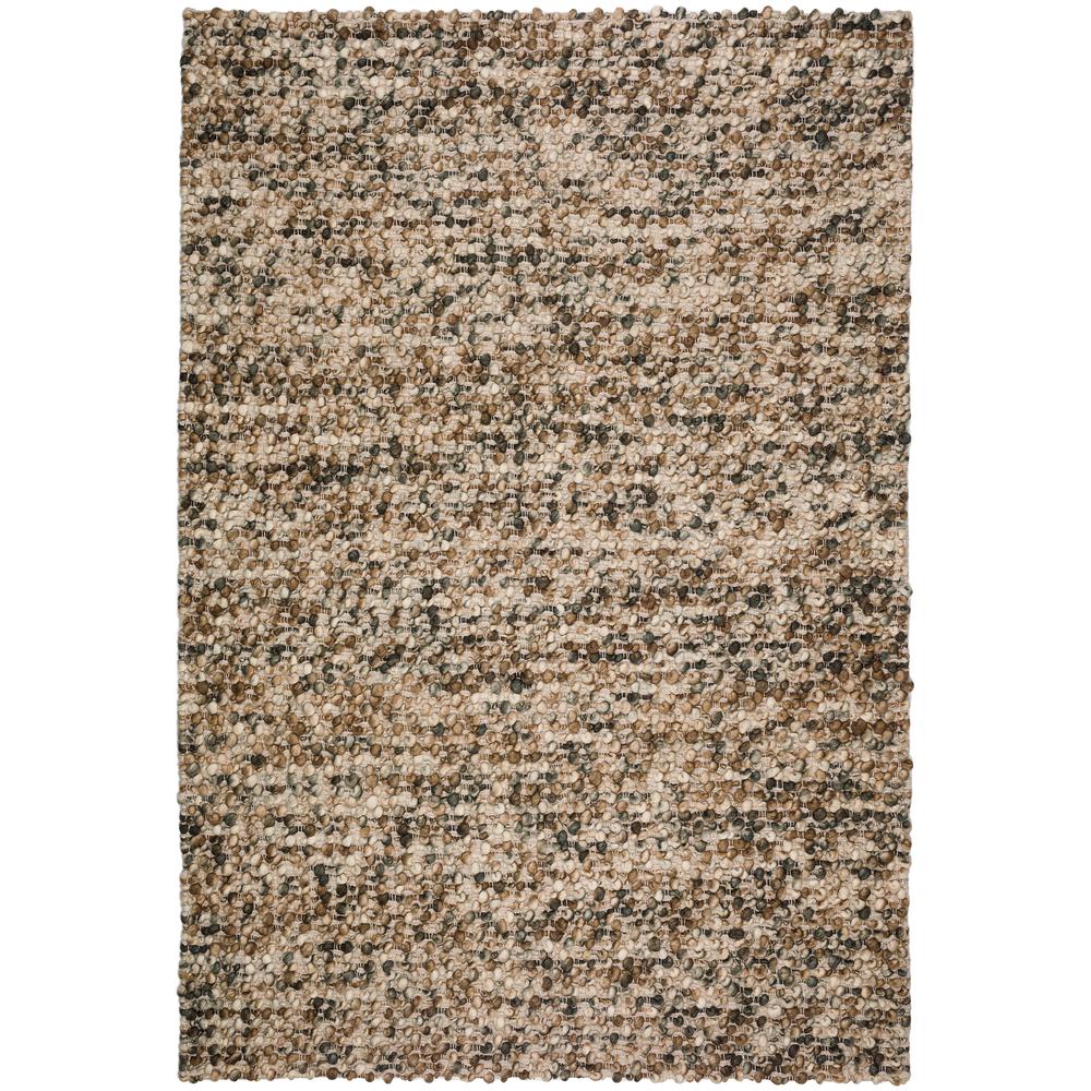 Hanu HU1 Chocolate 3'6" x 5'6" Rug. Picture 1
