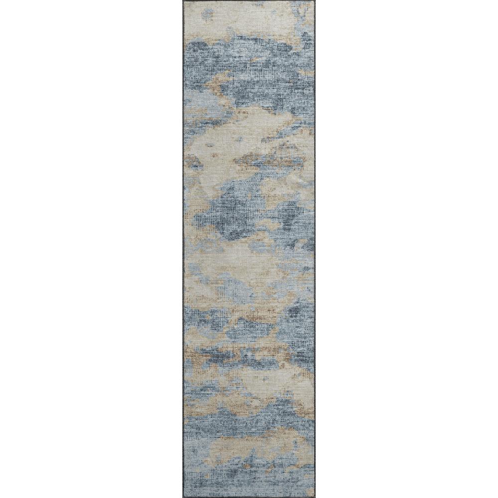 Camberly CM6 Indigo 2'3" x 7'6" Runner Rug. Picture 1