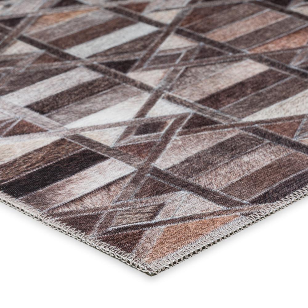 Laredo Gray Animal Patchwork 1'8" x 2'6" Accent Rug Gray ALR34. Picture 3