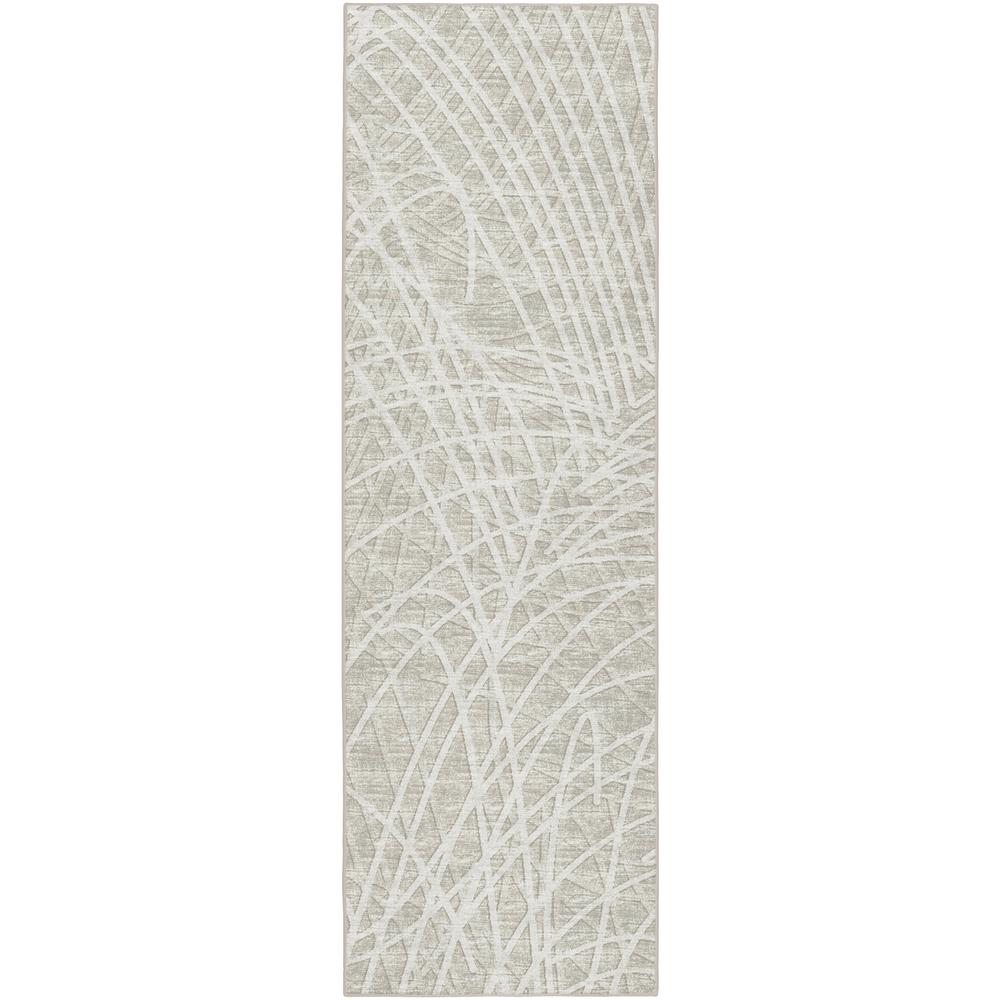 Winslow WL2 Taupe 2'6" x 8' Runner Rug. Picture 1