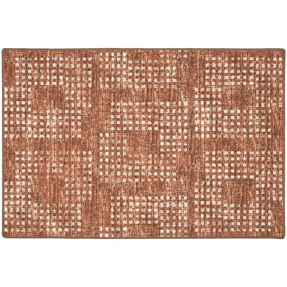 Delano DA1 Paprika 2' x 3' Rug. Picture 1