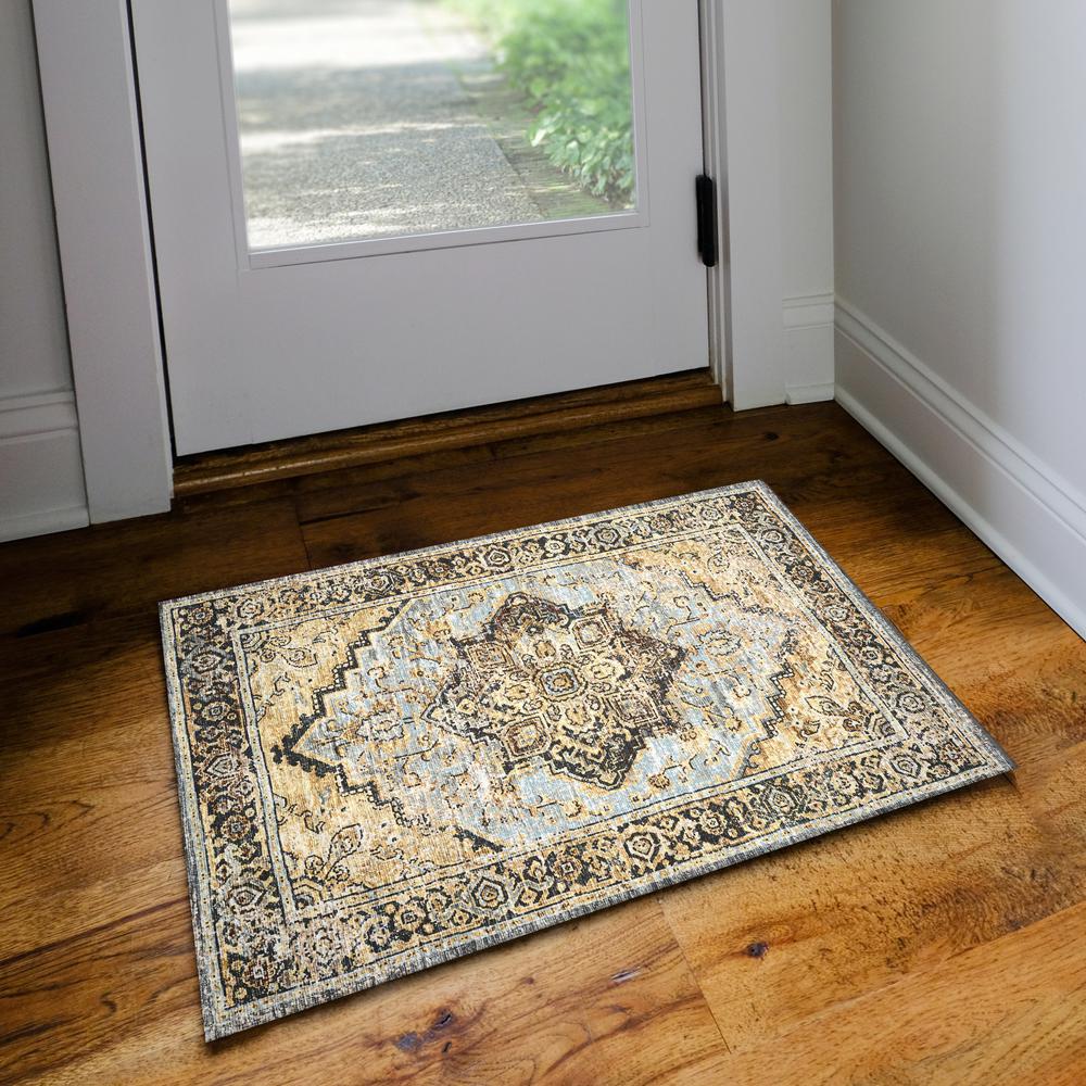 Jericho JC2 Pewter 2' x 3' Rug. Picture 2