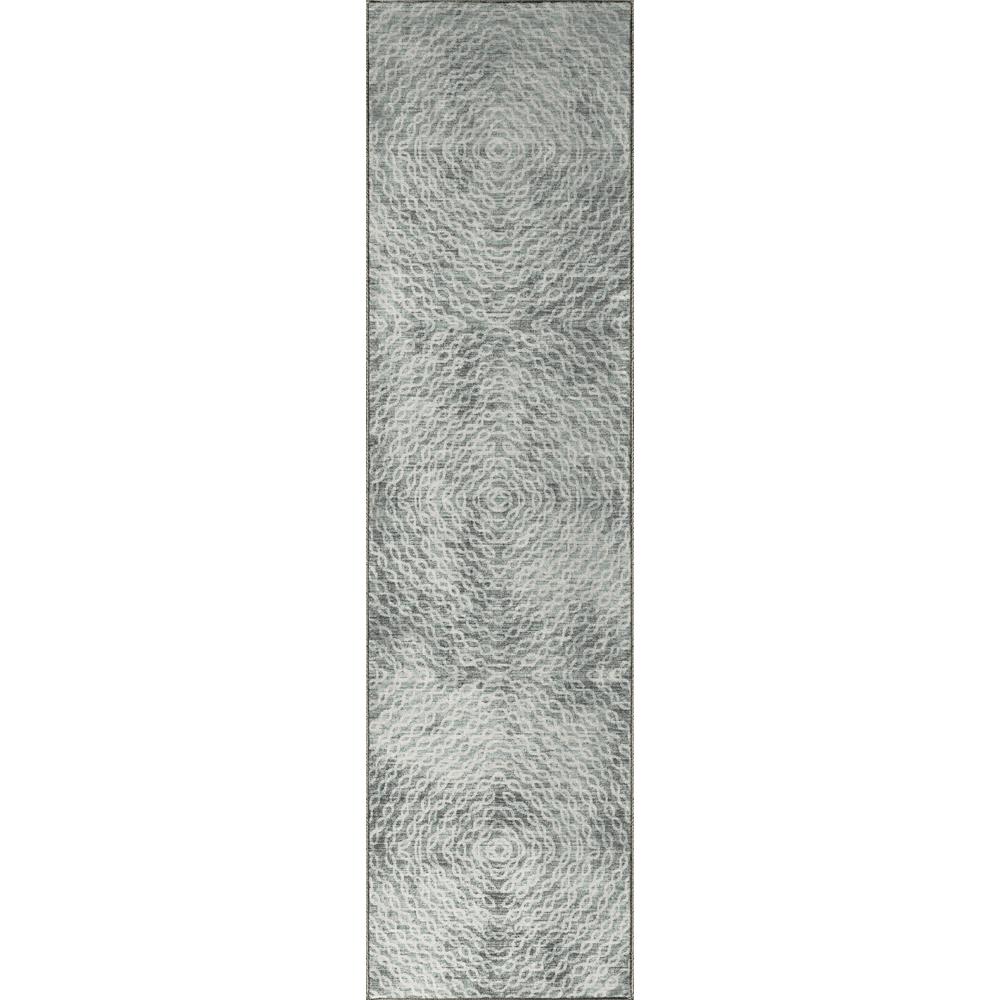 Brisbane BR3 Metal 2'3" x 7'6" Runner Rug. Picture 1