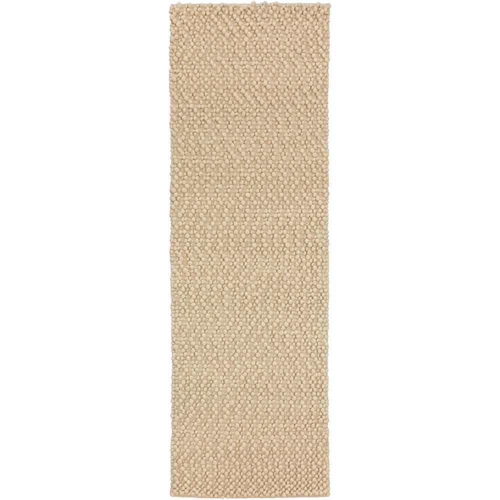Gorbea GR1 Vanilla 2'3" x 7'6" Runner Rug. Picture 1