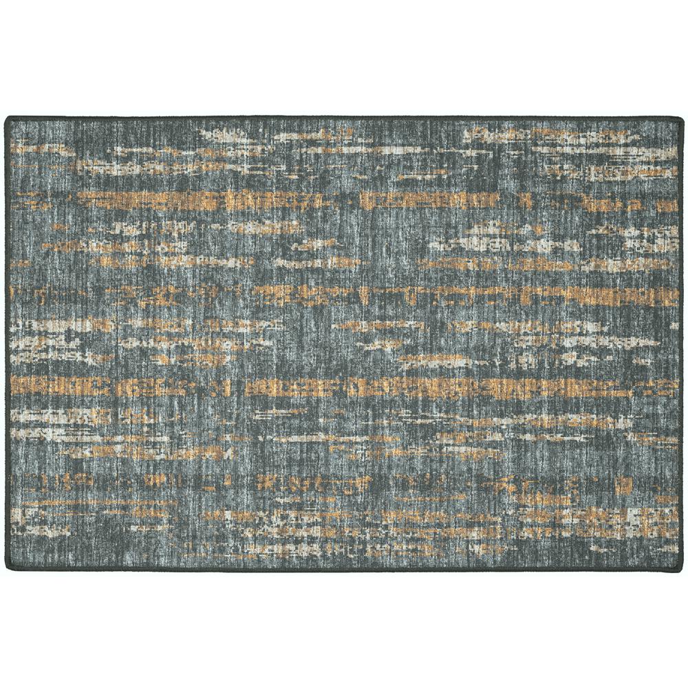 Winslow WL6 Charcoal 2' x 3' Rug. Picture 1